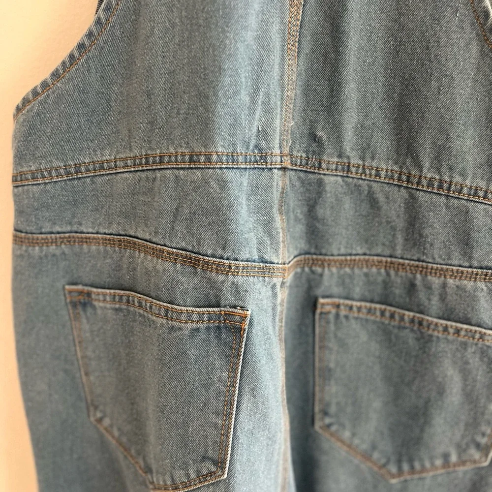 Vigoss Blue Denim Overalls - Picture 10 of 14